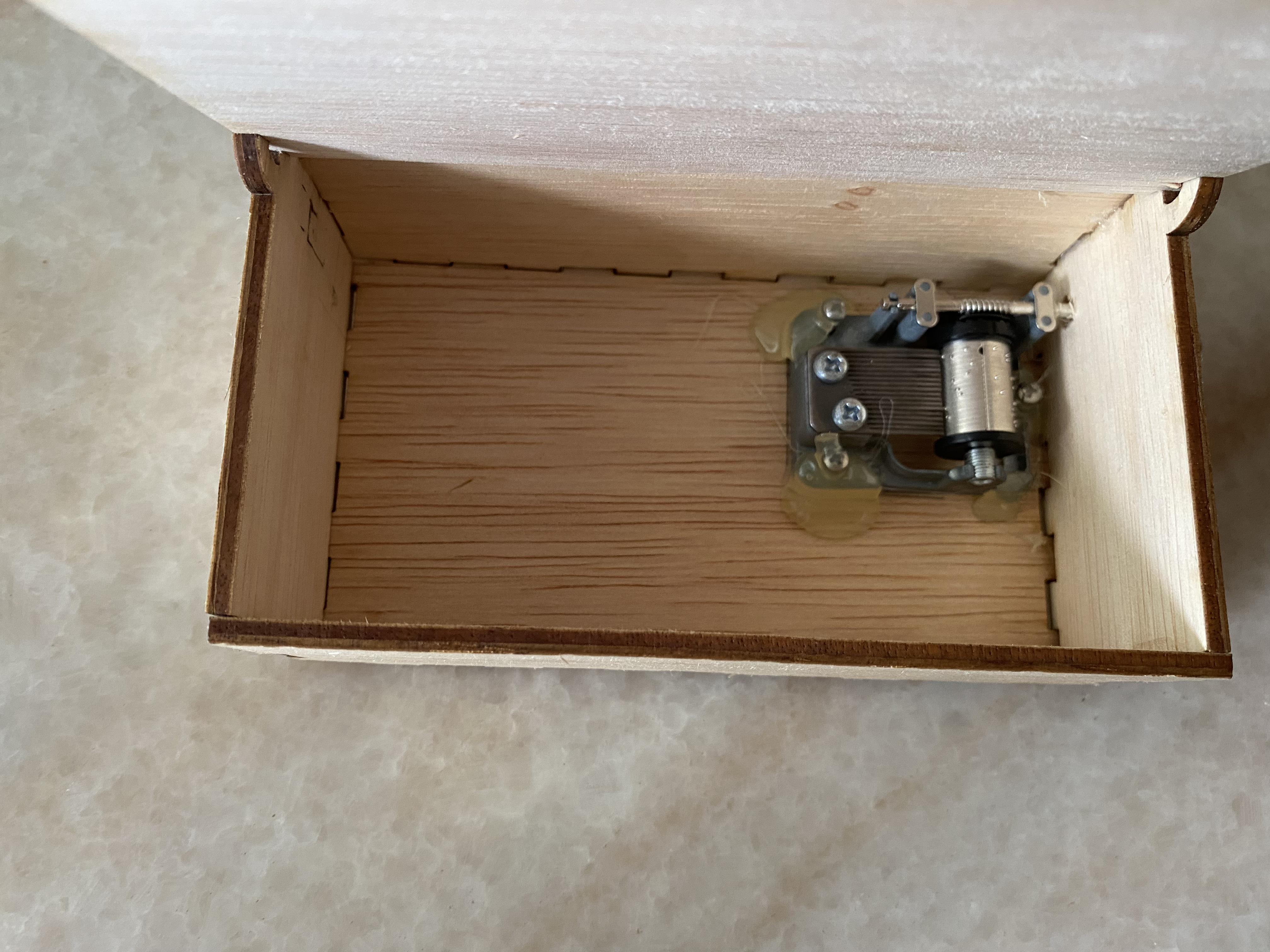  assemble of music box